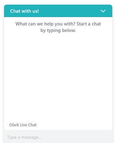 Olark Chat Window