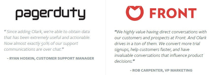 Olark Customer Reviews