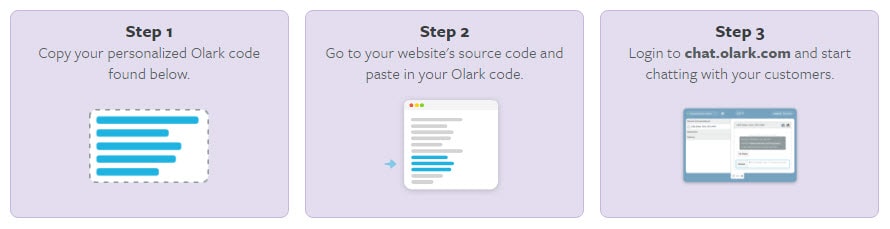 Olark Live Chat Application Setup