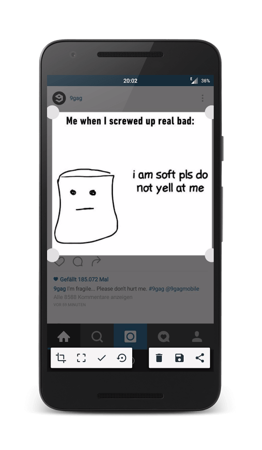 Screenshot Crop and Share 2