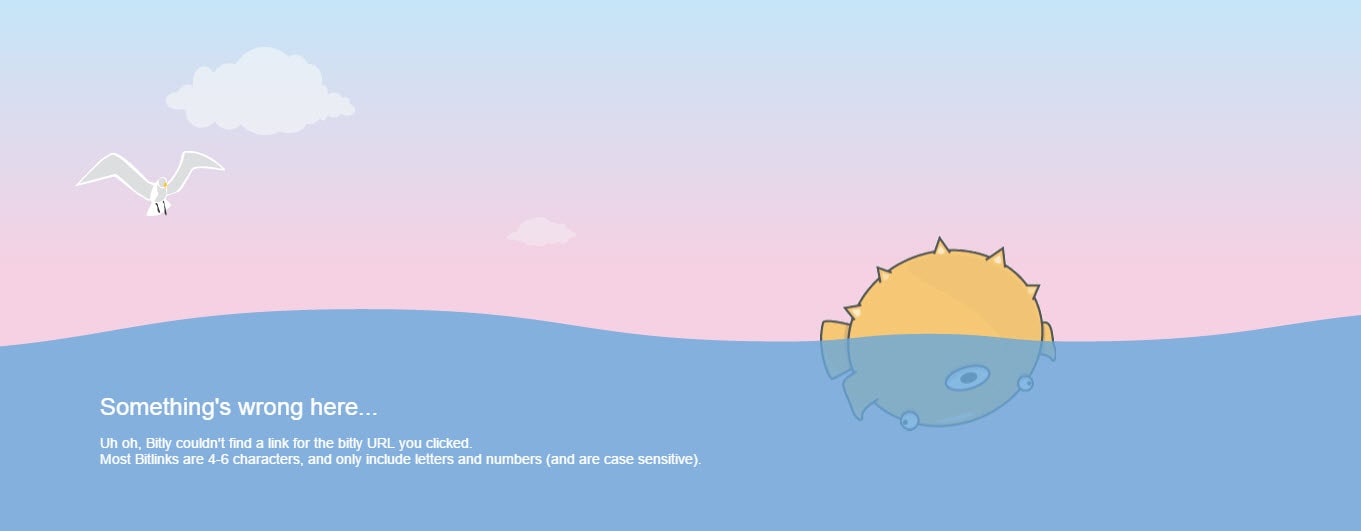 Bitly Best Error 404 Pages