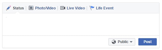 Facebook Share Screen