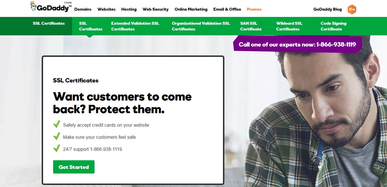 GoDaddy Secure SSL Certificate