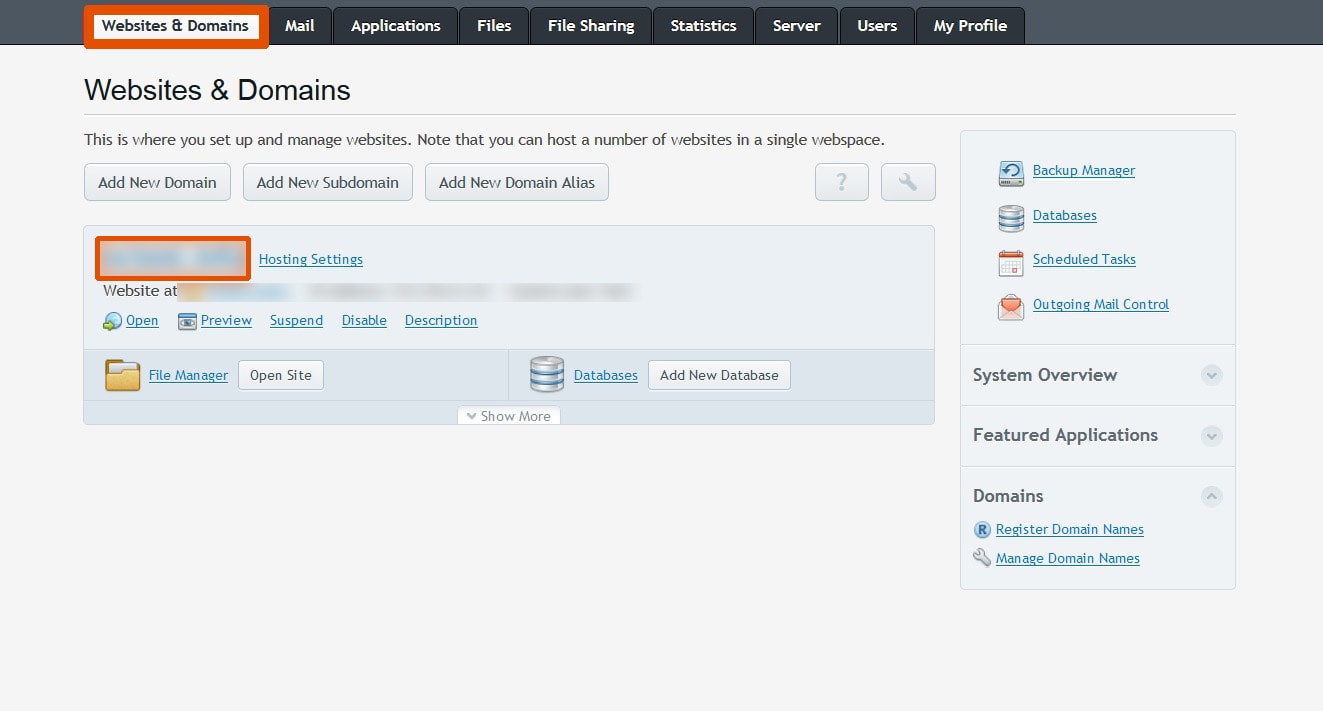 Install SSL on Plesk