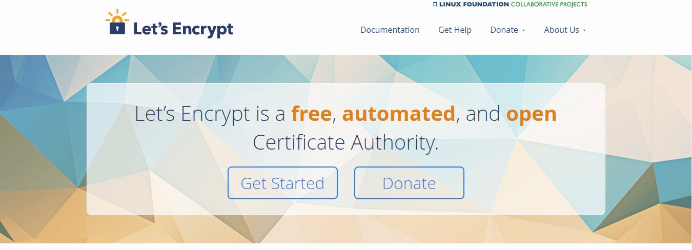 Let's Encrypt Free SSL Certificate