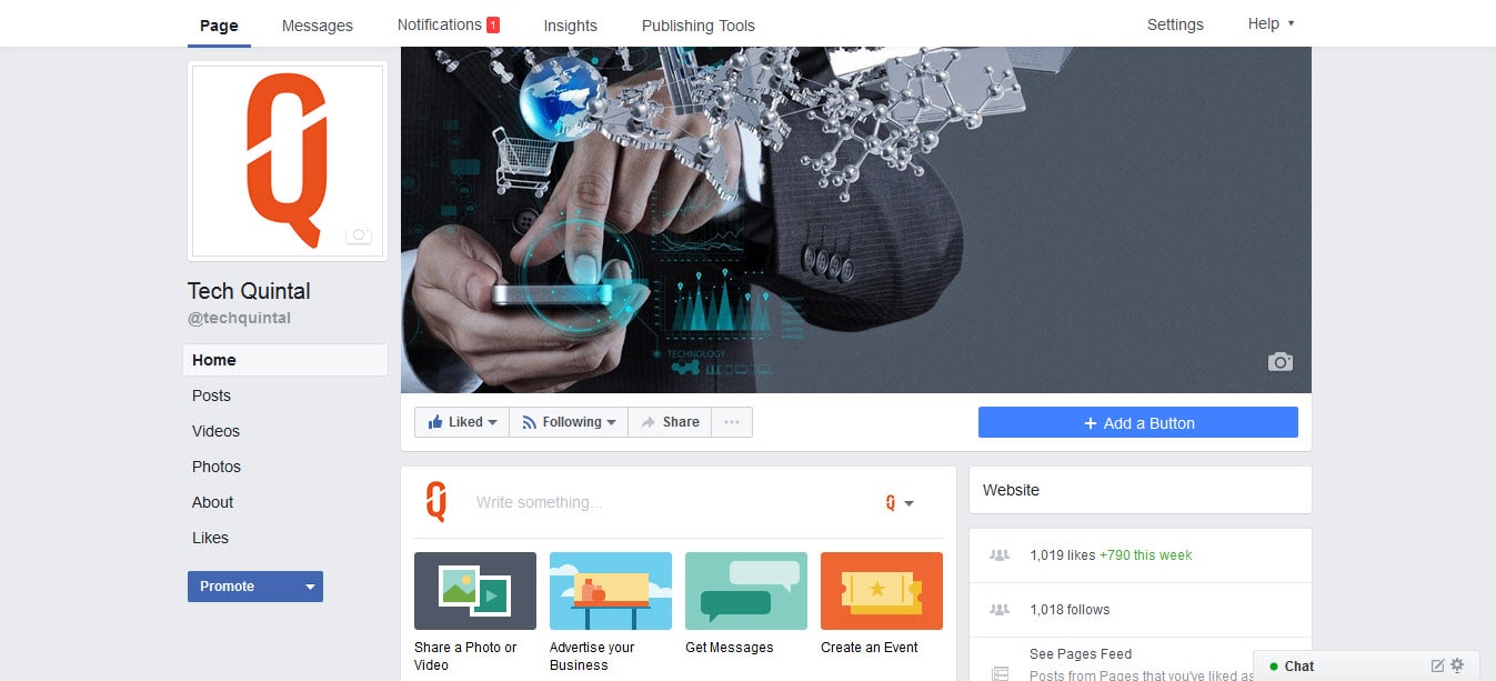 Tech Quintal Facebook Page