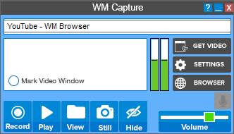 WM Capture Software to Record Gameplay