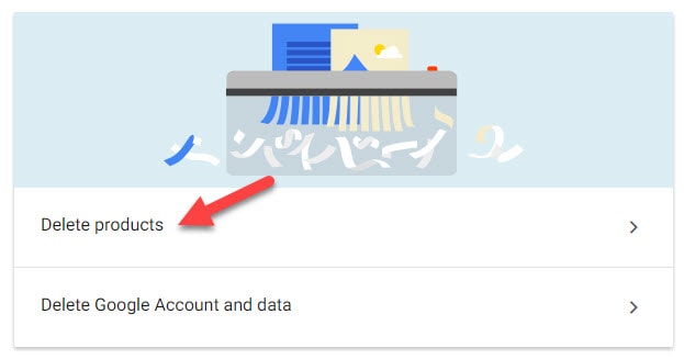 Remove Gmail Account in Account Configuration Page