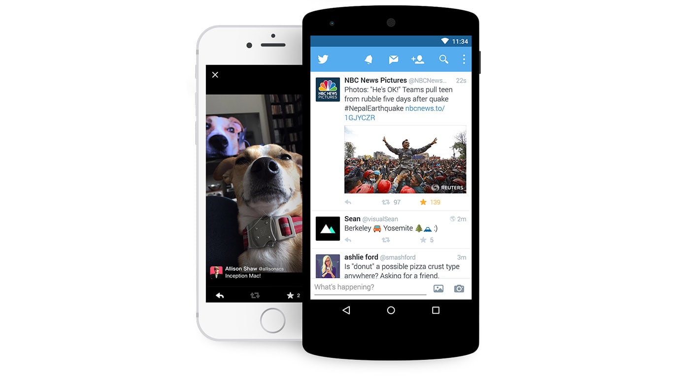 Twitter on Smartphones