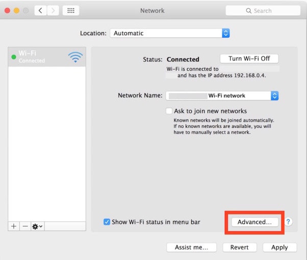 Change DNS Settings on Mac