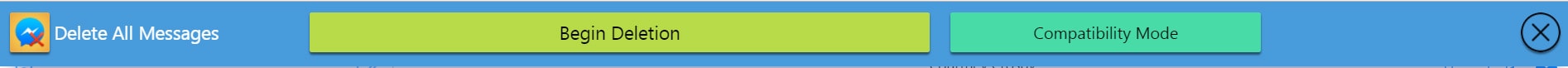 Facebook Delete All Messages Extension