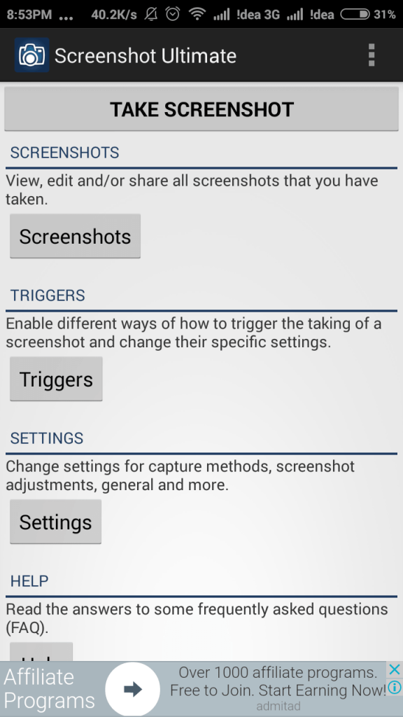 Screenshot Ultimate Take Screenshot