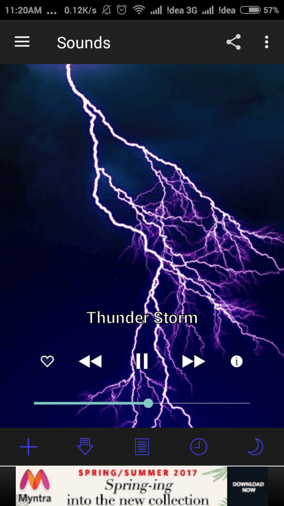 White Noise Free App Interface 3