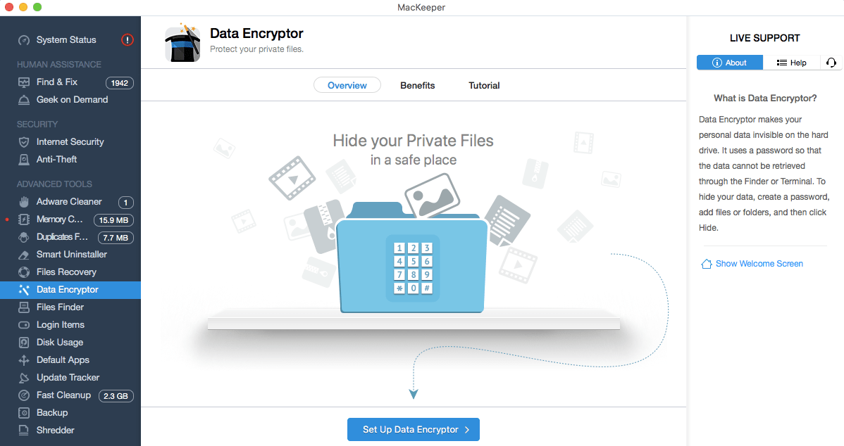 MacKeeper Data Encryptor