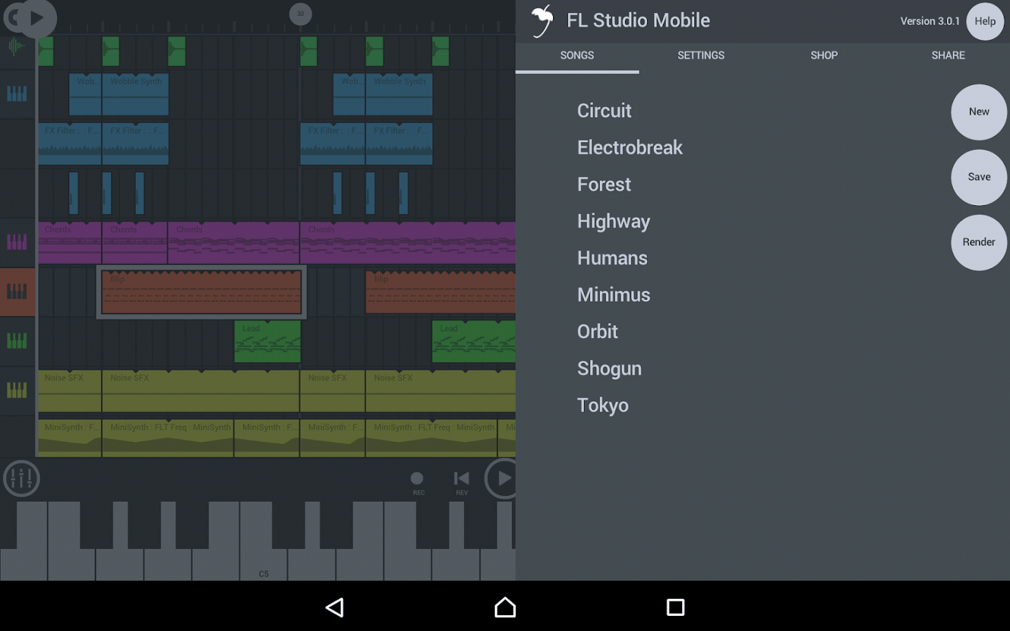 FL Studio Mobile 1