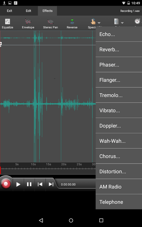 WavePad Audio Editor Free 3