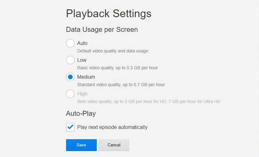 Netflix-Playback-Settings