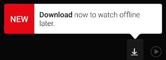 Netflix Download Button