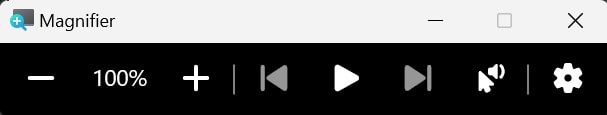 Windows Magnifier