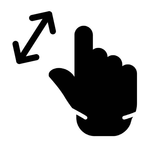 Zoom in Gesture