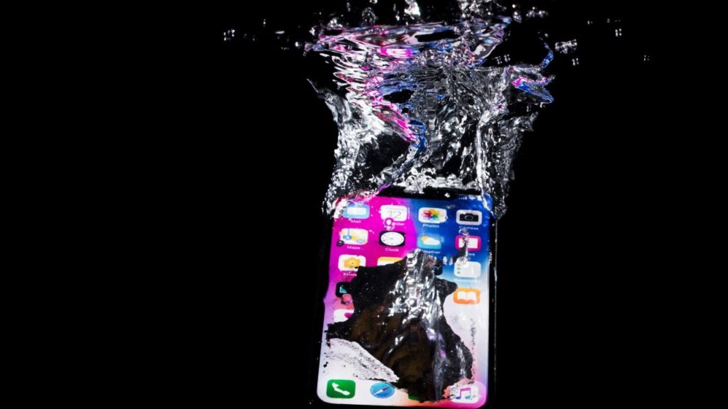 iPhone in Water