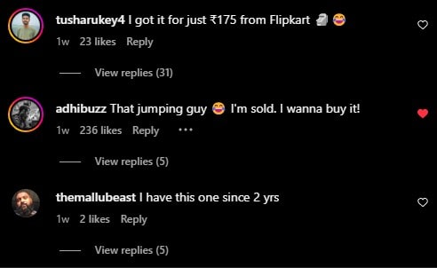 Instagram Comment Like