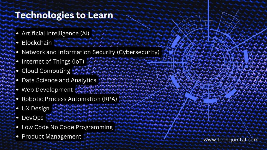 Technologies to Learn