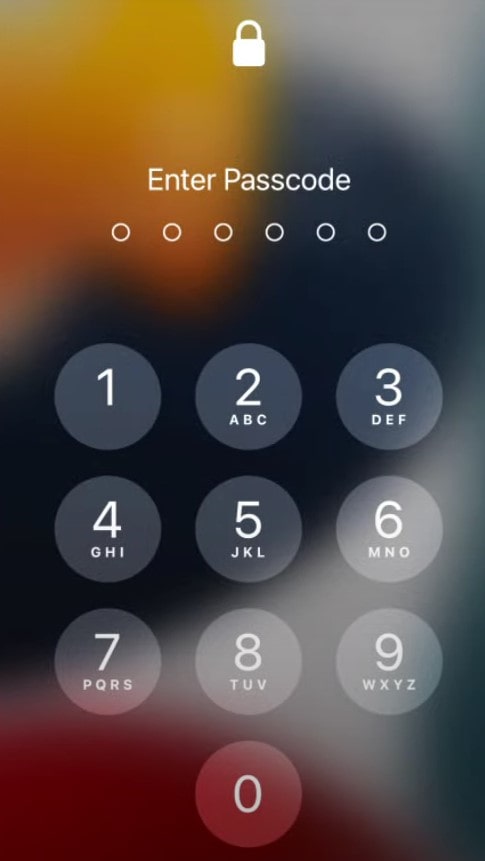 iPhone Screen Lock