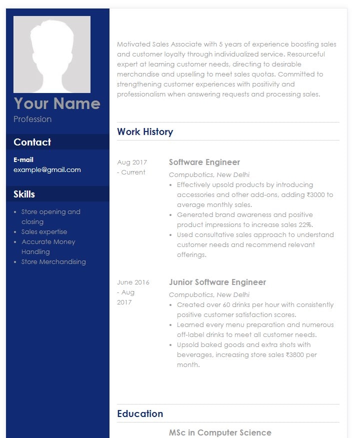Resume Example