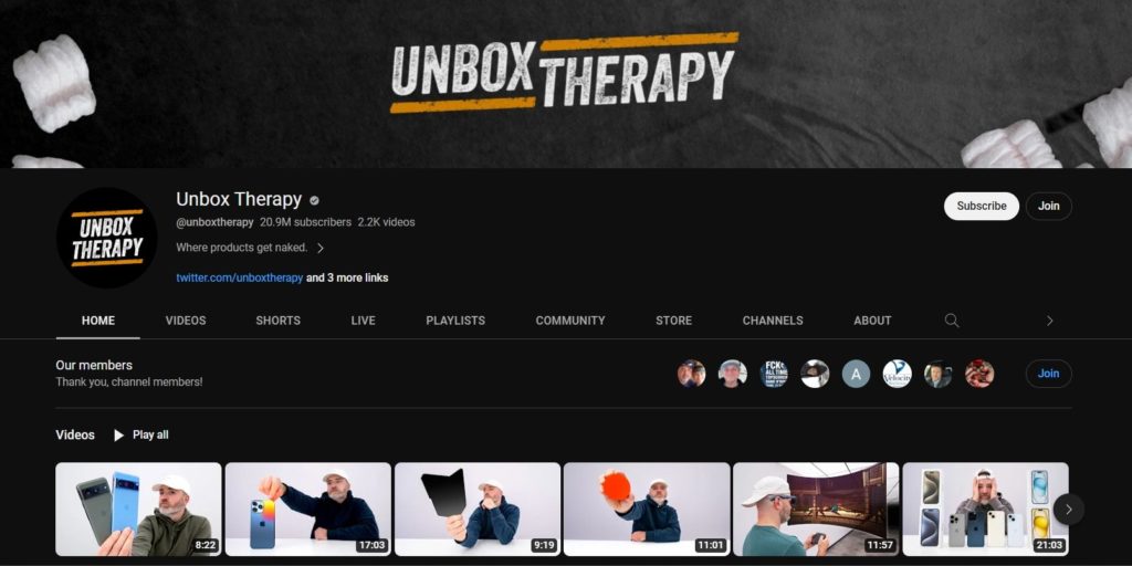 Ubox Therapy YouTube Channel