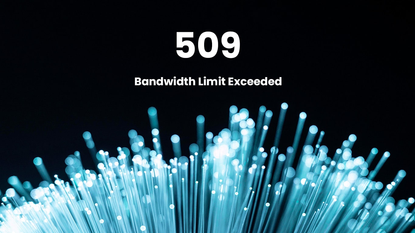 How To Fix the 509 Bandwidth Limit Exceeded Error