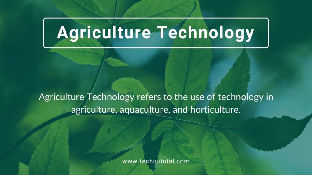 Agriculture Technology Definition