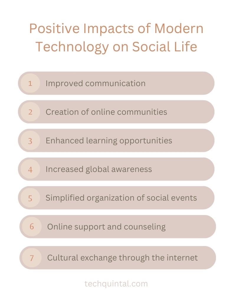 Positive Impacts of Modern Technology on Social Life