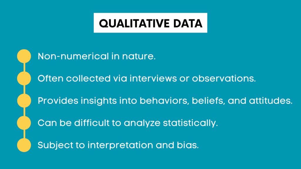 Qualitative Data