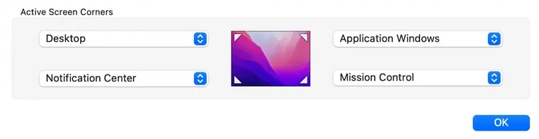 Screen Corners Mac