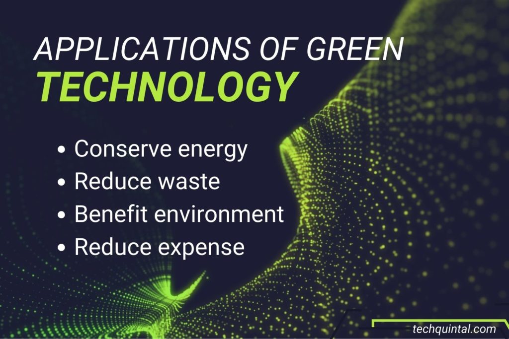 Applications of Green Technology