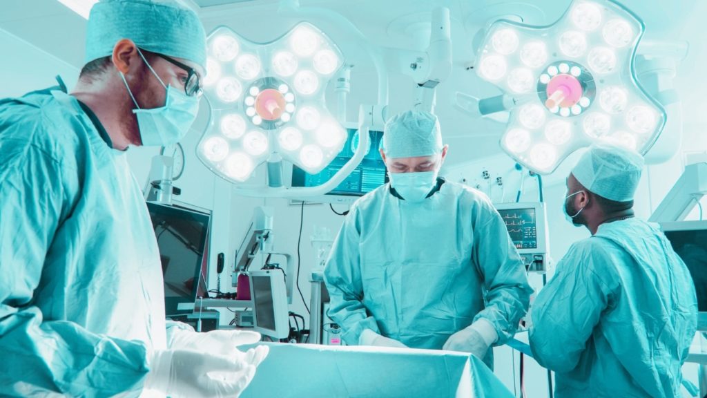 Example of Medical Technologies in an Operation Theater