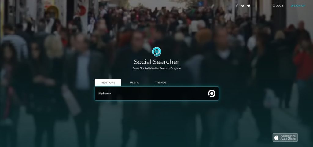 Social Searcher