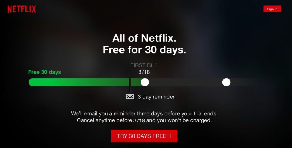 Netflix Free Trial