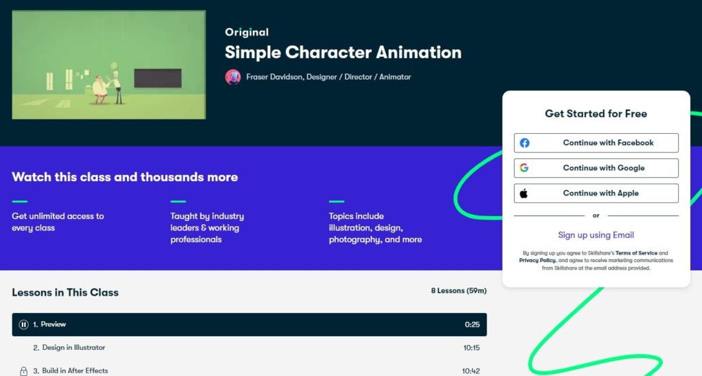 Simple Character Animation Skillshare
