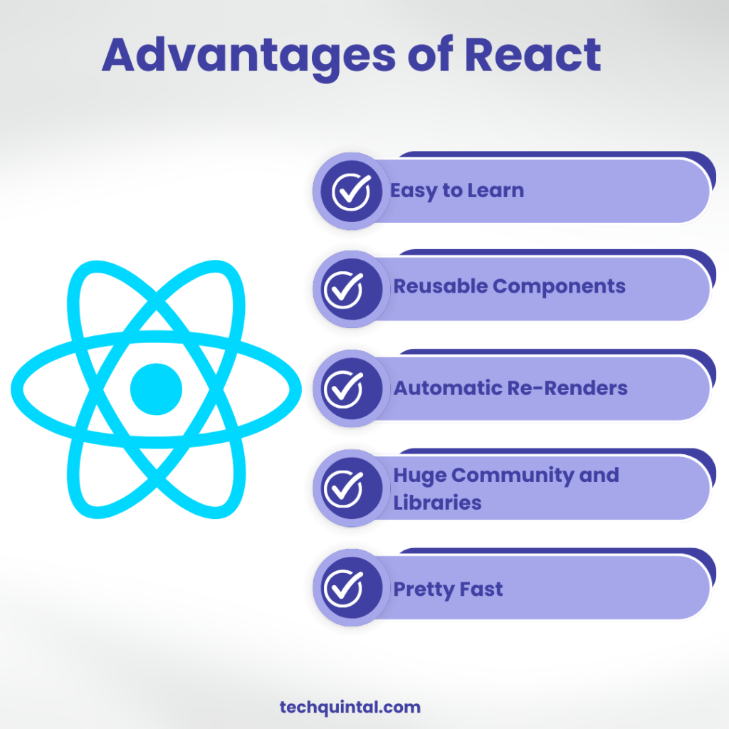 Advantages of React