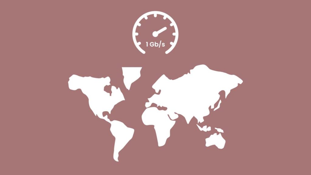 Countries with the fastest internet