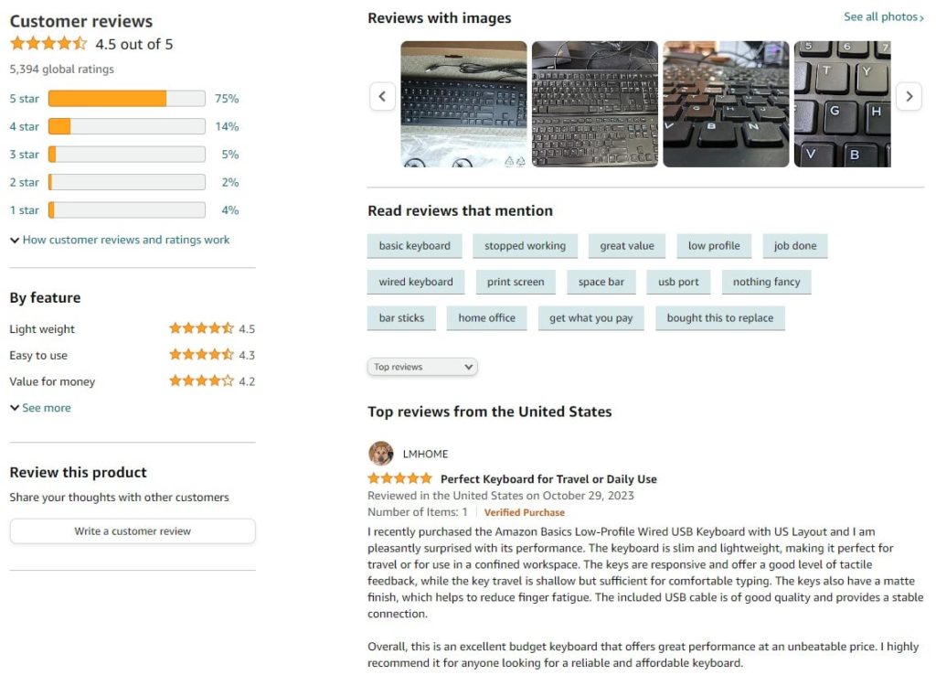 Amazon Customer Reviews